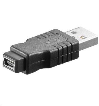 MICROCONNECT Adapter USB A-B 5pin mini M-F (USBAMBFMINI)