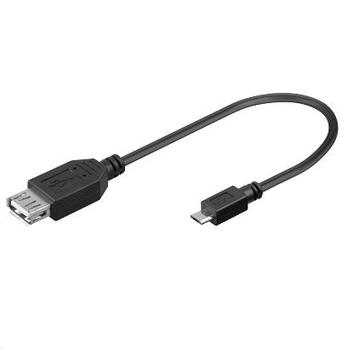 MICROCONNECT OTG USB 2.0 Adapter, 0,2m (USBABMICRO2-OTG)