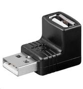 MICROCONNECT Adapter USB A - A 90° M-F