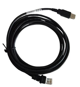 HONEYWELL Cable: USB, black, Type A, 2.9m, straight, host power, Orbit (59-59084-N-3)
