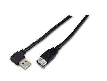 MicroConnect USB2.0  Extension A-A 1.5m M-F (USBAAF2ABLACK)