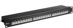 MicroConnect CAT6 24 port 19"  Patch Panel,