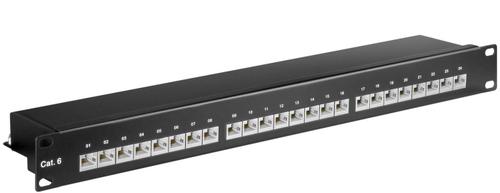 MICROCONNECT CAT6 24 port 19"  Patch Panel, (PP-014)