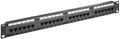 MICROCONNECT Patch Panel CAT 5e 24 port