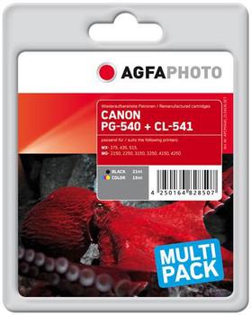 AGFAPHOTO Ink BK+CO, rpl PG-540, CL-541 (APCPG540_CL541XLSET)