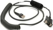 Zebra seriell kabel - DB-9 til RJ-45 - 2.74 m
