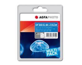 AGFAPHOTO Ink BK+CO, rpl HP No. 300 XL (APHP300XLSET)