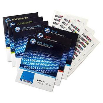 Hewlett Packard Enterprise HPE Ultrium 6 RW Bar Code Label Pack - Bar code labels - for StoreEver MSL2024, MSL4048, MSL8096, StoreEver 1/8 G2 (Q2013A)
