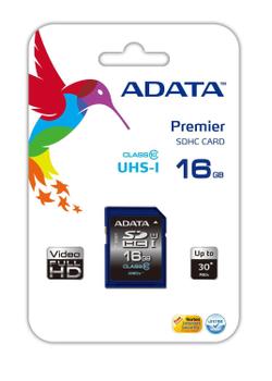 A-DATA 16GB SDHC UHS-I Class10 (ASDH16GUICL10-R)