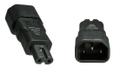 MICROCONNECT Power Adapter C14  -  C7 M-F