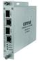COMNET CNMC2SFP | Dual Media Converter, 100Mbps/1Gbps Multirate Support, 2 SFP Ports + 2 RJ-45 Copper Ports