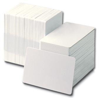 EVOLIS Plastic cards, 500/box, White (C4501)