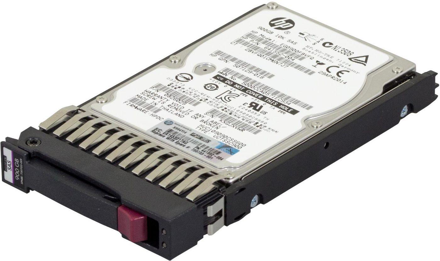 Hewlett Packard Enterprise - HPE - harddisk - 900 GB - SAS 6Gb/s