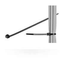 MICROCONNECT Cable tie 100pcs Black, 292mm  (CABLETIE6)