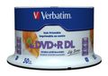 VERBATIM 1x50 DVD+R DL wide pr. 8x Speed, 8,5GB Life Series, 120mm