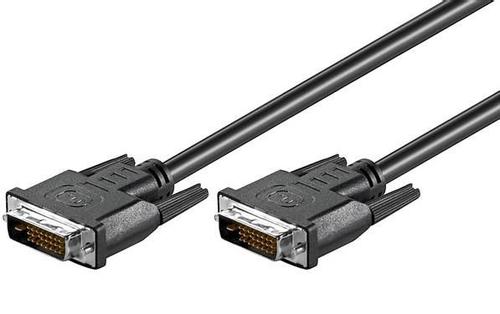 MICROCONNECT DVI-D 24+1-pin 0,5m M-M Black (MONCC05)