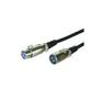 MICROCONNECT XLR M-F 1m 3-pol