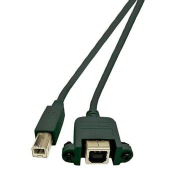 MICROCONNECT USB2.0  Extension A-B M-F 0,5m (USBABF1PANEL05)