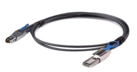 Hewlett Packard Enterprise 2.0m External Mini SAS High Density to Mini SAS Cable (716197-B21)