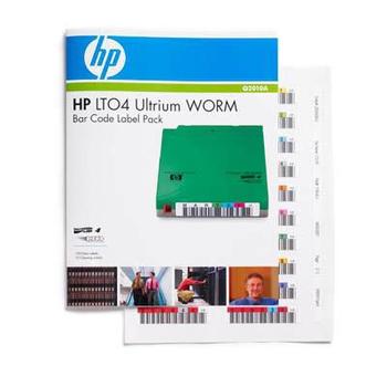 Hewlett Packard Enterprise HPE LTO Ultrium WORM bar code labels 100-pack (Q2010A)