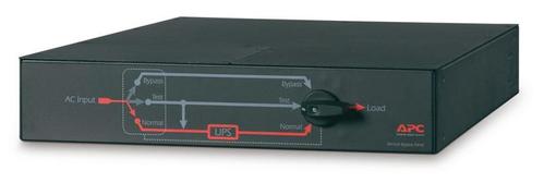 APC Service Bypass Panel- 230V, 32A, MBB, Hardwire input, (4) IEC-320 C19 Output (SBP6KRMI2U)