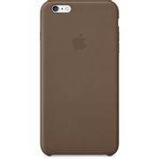 APPLE IPHONE 6 PLUS LEATHER CA (OLIVE BROWN)