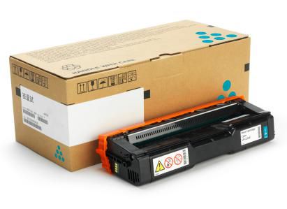 RICOH C252E Cyan Standard Capacity Toner Cartridge 6k pages for SP C252HE - 407717 (407717)