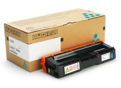 RICOH SP-C252HE Cyan Toner | Descom