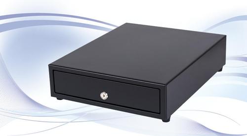 INTERNATIONAL CASH DRAWER SS-102-B, 5/3, Black, USB (SS-102-USB-B $DEL)