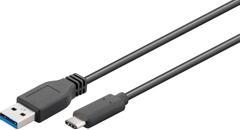 MICROCONNECT USB 3.2 Gen 1 C-A Cable, 1m (USB3.1CA1)