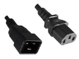 MICROCONNECT PowerCord C13-C20 10A 2m Black (PE030620 $DEL)