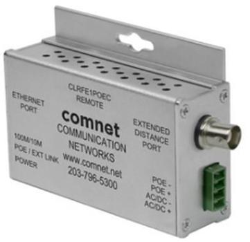 COMNET Single Channel Ethernet over (CLRFE1POEC)