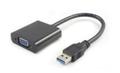 MICROCONNECT USB 3.0-VGA M/F Black