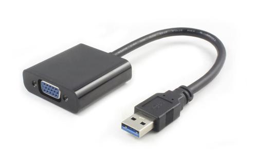 MICROCONNECT USB 3.0-VGA M/F Black (USB3.0VGA)