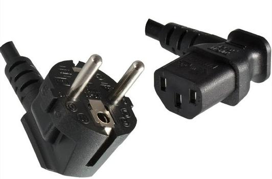 MicroConnect strømkabel - power CEE 7/7 til power IEC 60320 C13 - 1.8 m (PE010518L)