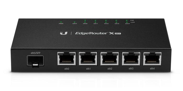 Ubiquiti EdgeRouter X SFP - Ruter - 5-port svitsj - GigE (ER-X-SFP)