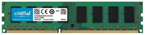 CRUCIAL DDR3 8GB 1,600MHz DDR3L SDRAM DIMM 240-pin (CT102464BD160B)