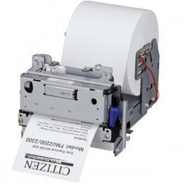 CITIZEN PMU-2300III Thermal Kiosk Printer, Serial with Bezel, 24V DC, No PSU, Presenter (PMU2300IIIPBRSU)