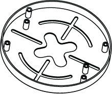 BOSCH 4S Surface Mount Box (NDA-ADT4S-MINDOME)