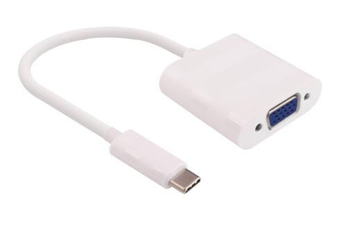 MICROCONNECT USB3.1 C - VGA ADAPTER White (USB3.1CVGAW)