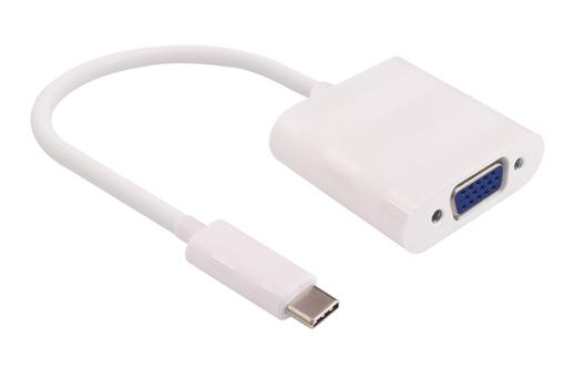 MICROCONNECT USB-C to VGA Adapter 0.2m (USB3.1CVGAW)