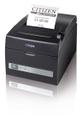 CITIZEN Thermal printer Ethernet + USB interfaces, integrated PSU, Black