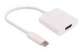MICROCONNECT USB-C to HDMI, White
