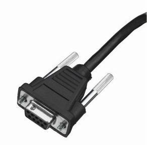 HONEYWELL Cable: RS232, black, DB9 Female, 3m (9.8), straight, 5V host power (CBL-000-300-S00)