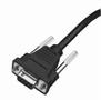 HONEYWELL Cable: RS232, black, DB9 Female, 3m (9.8), straight, 5V host power