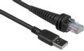 HONEYWELL Cable: USB, black, Type A, 3m (9.8), straight, 5V host power