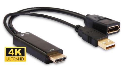 MICROCONNECT Adapter HDMI - Displayport M-F (HDMDPP1)