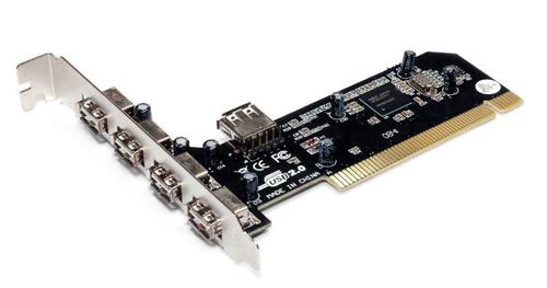 MICROCONNECT 4 + 1 Port USB 2.0 PCI Card (MC-USB-NEC2.0)