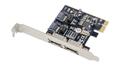 MICROCONNECT 2 port SATA3.0 PCIe card