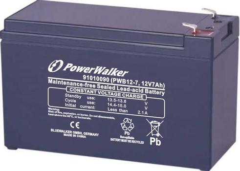 POWERWALKER Bluewalker Powerwalker PWB12-7 VRLA Blei-Gel Akku 12V/7Ah (91010090)